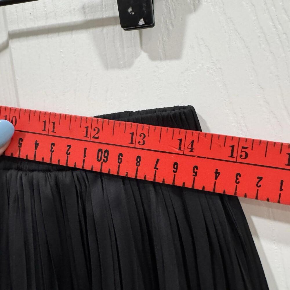 Women’s Ramy Brook Women's Midi Adena Skirt Size Large L Geometric Ivory Black - Picture 8 of 10